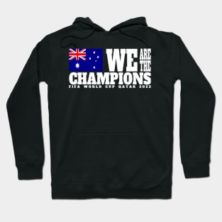 Fifa World Cup Qatar 2022 Champions - Australia- Dark Color Edition Hoodie